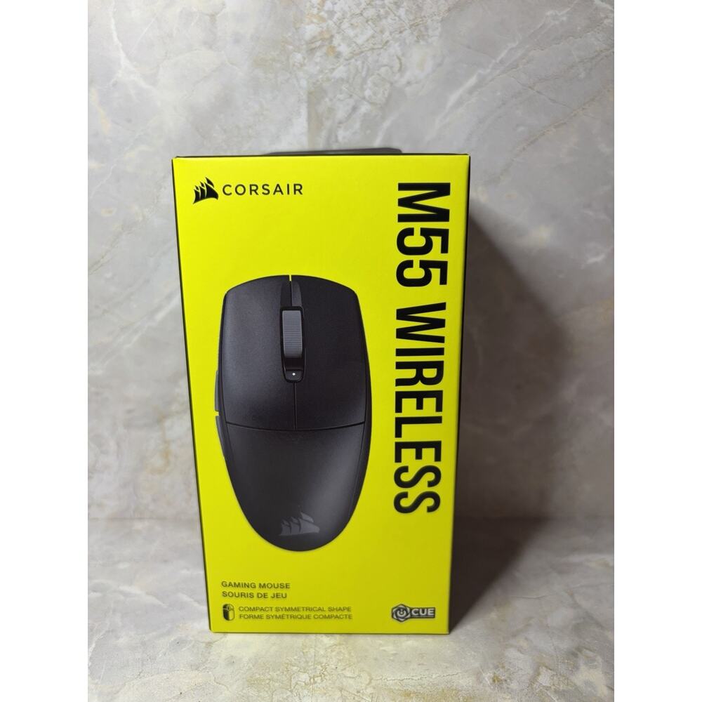 Corsair M55 Wireless Gaming Mouse Black Bluetooth 24000 DPI Optical 6-Button